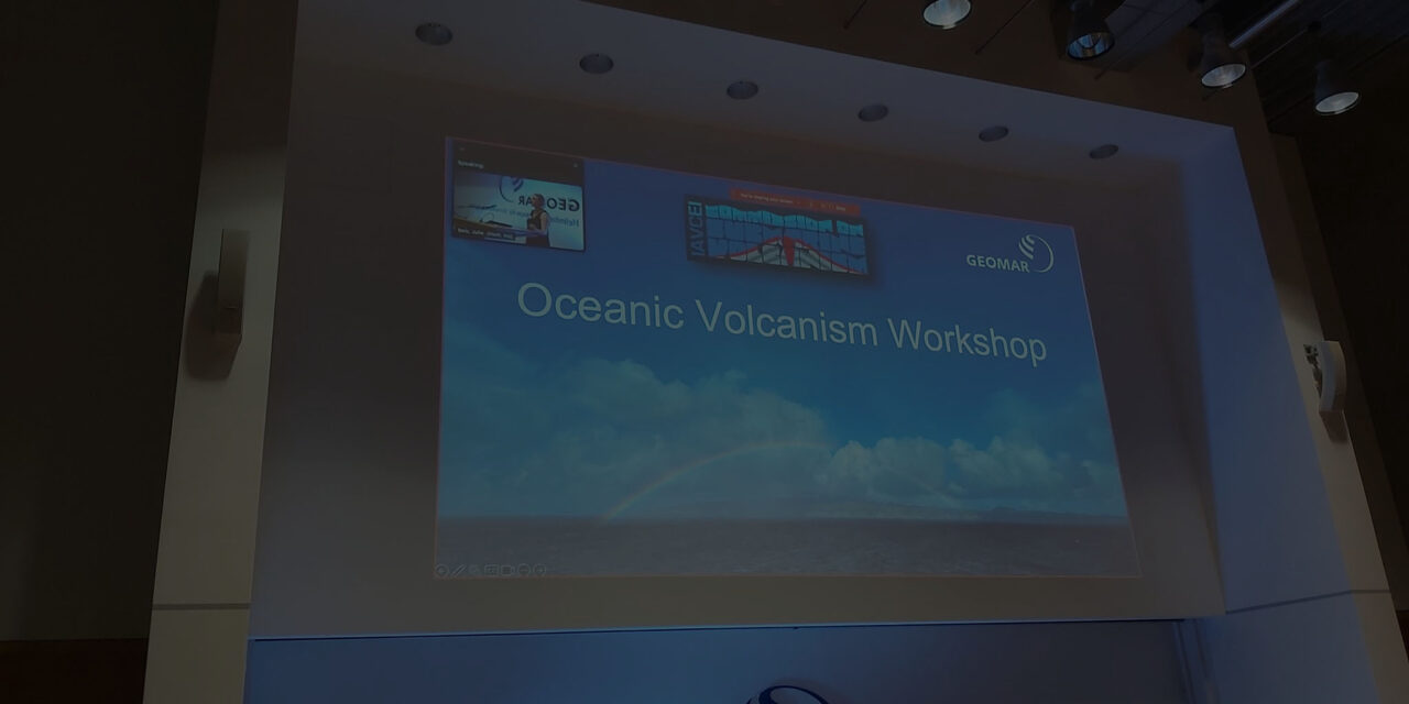 Results of SANTORY’s oceanographic missions were presented at the Oceanic Volcanic Workshop in Kiel